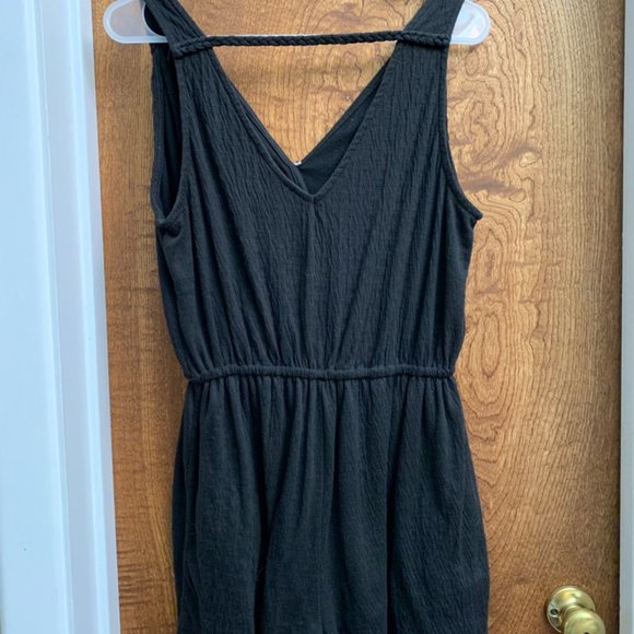 Braided Black Romper - Picture 4 of 6